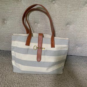 FOSSIL Canvas Tote